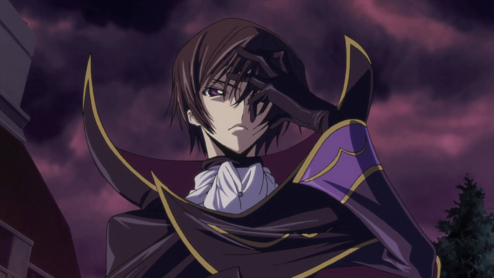 Lelouch Vi Britannia Purple Code Geass Background