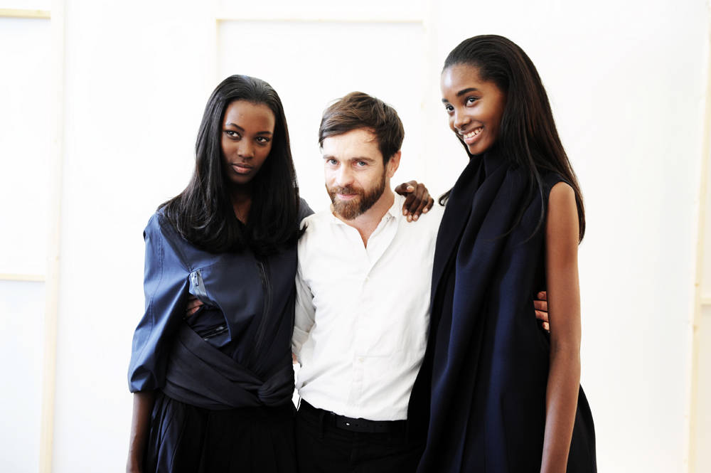 Lemaire With Black Models Background