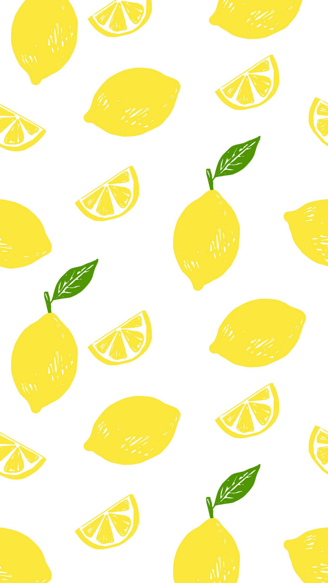 Lemon Art Phone Background