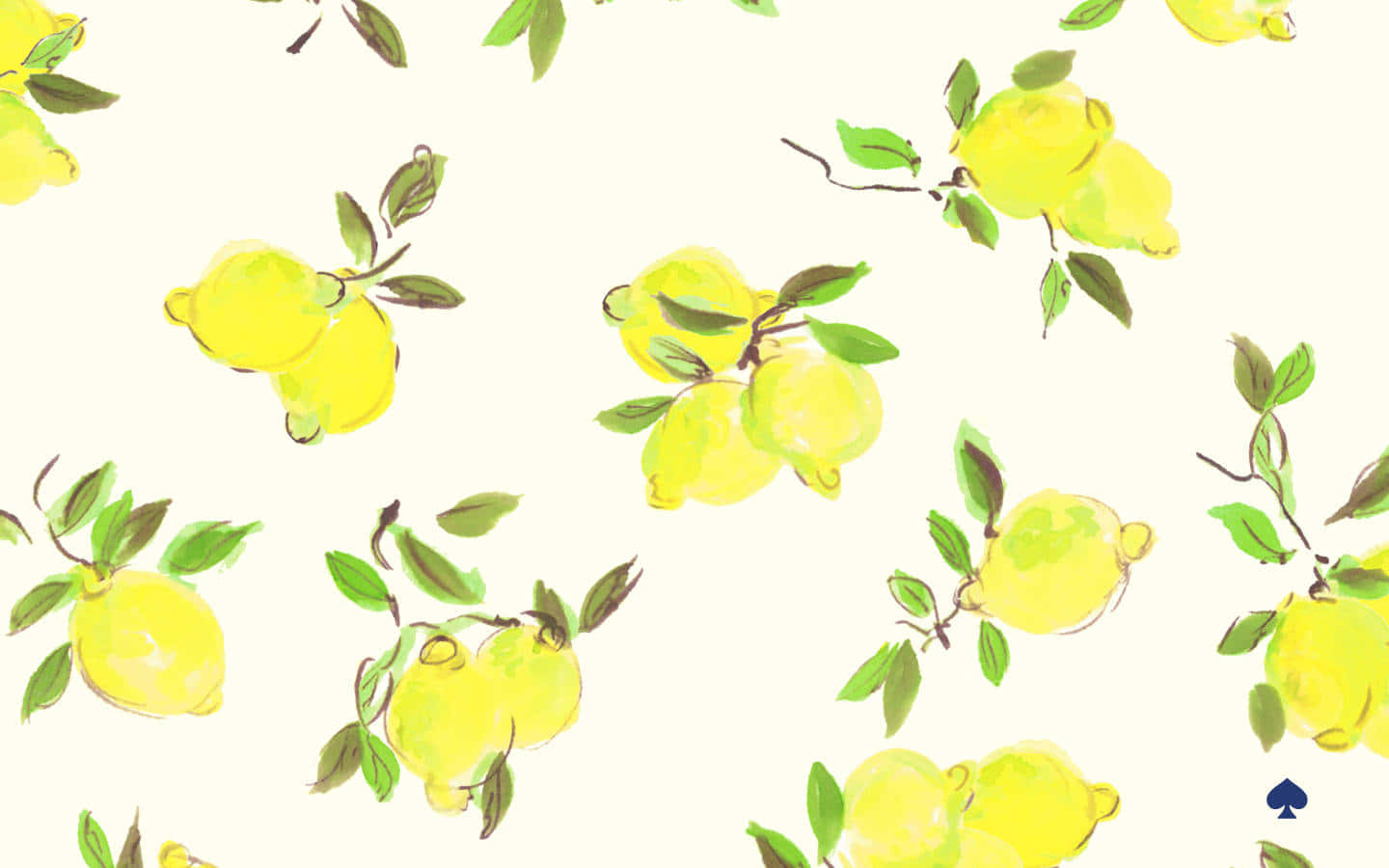 Lemons On A White Background