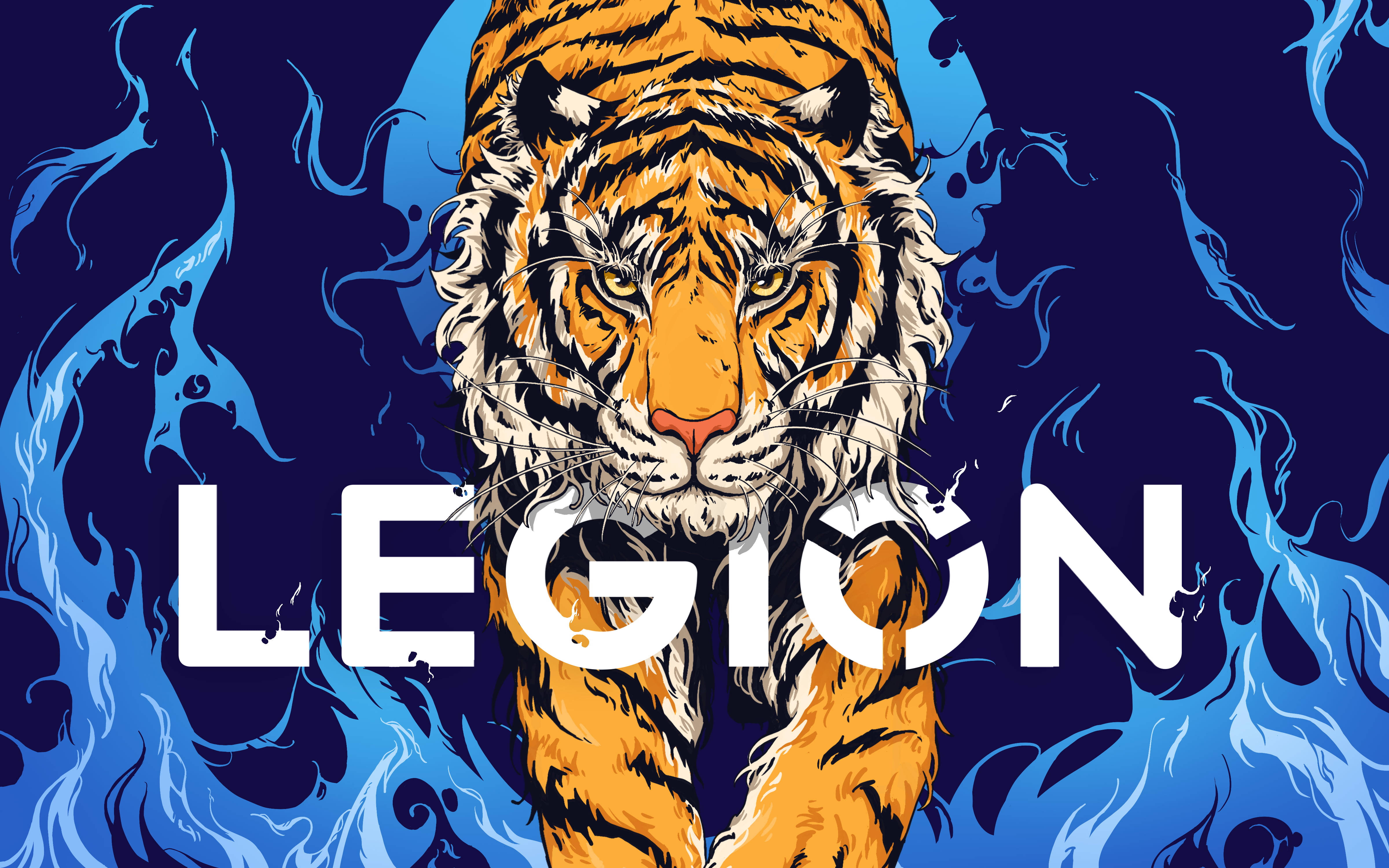 Lenovo Legion Gaming Laptop With Tiger