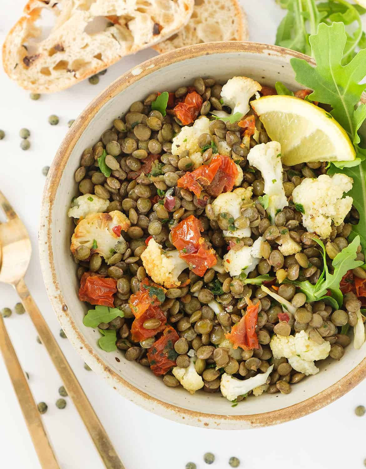 Lentils Cuisine Aesthetic Background