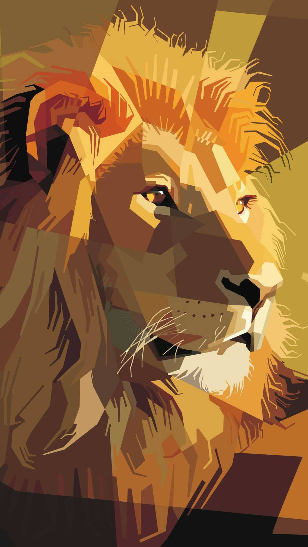 Leo Lion Painting