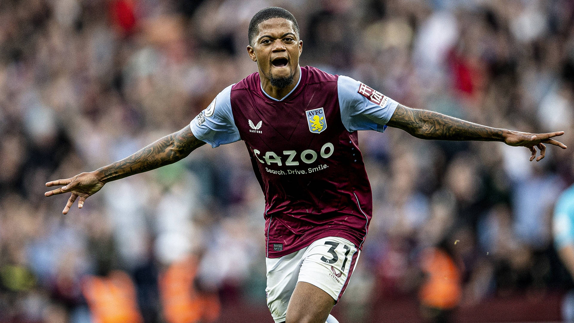 Leon Bailey Aston Villa Fc Background