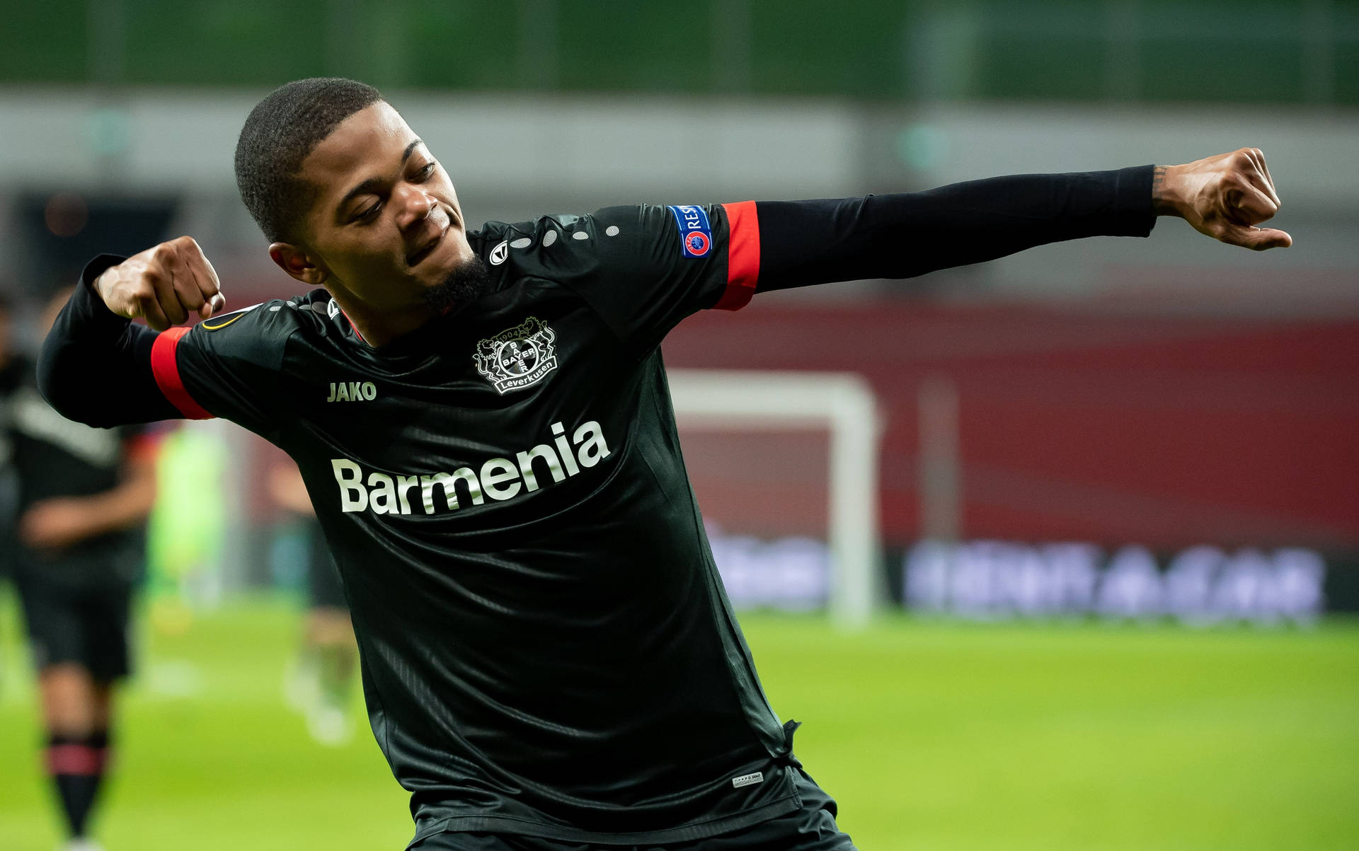 Leon Bailey Celebrating Background