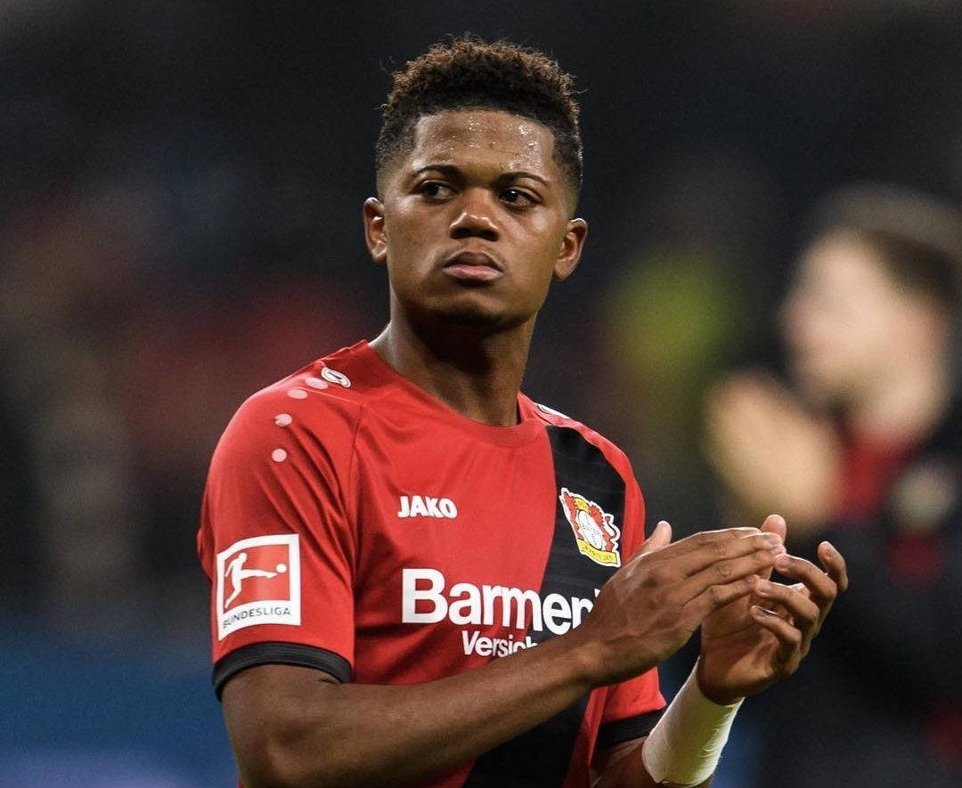 Leon Bailey Clapping Serious Background