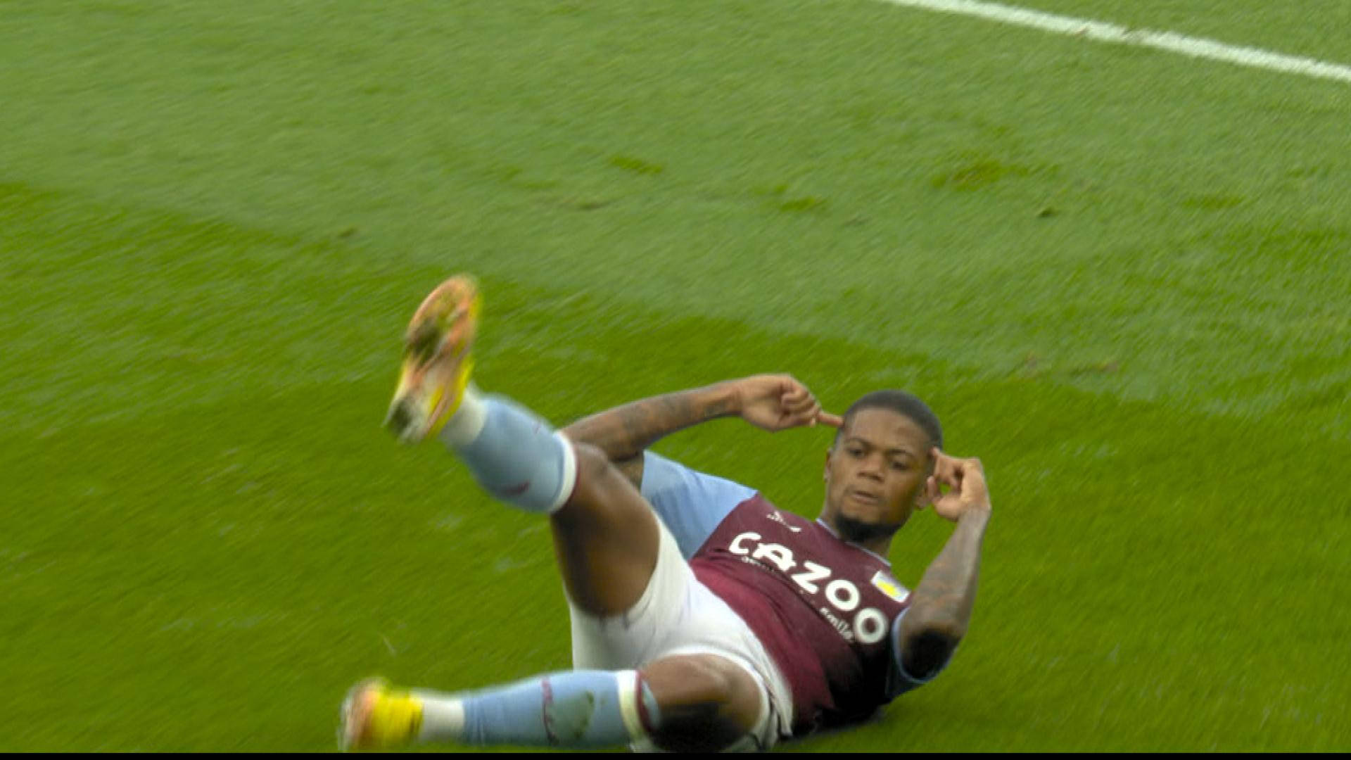 Leon Bailey Falling To Ground