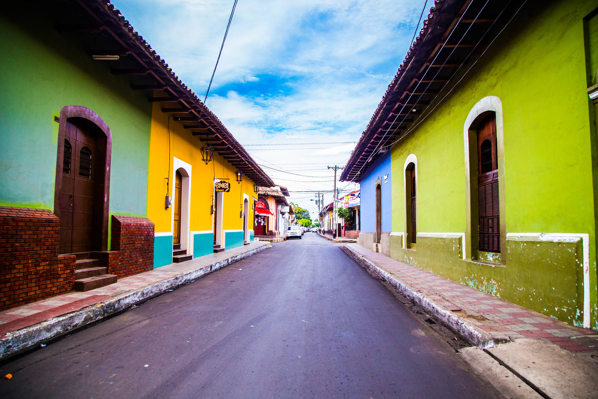 Leon City Nicaragua Background