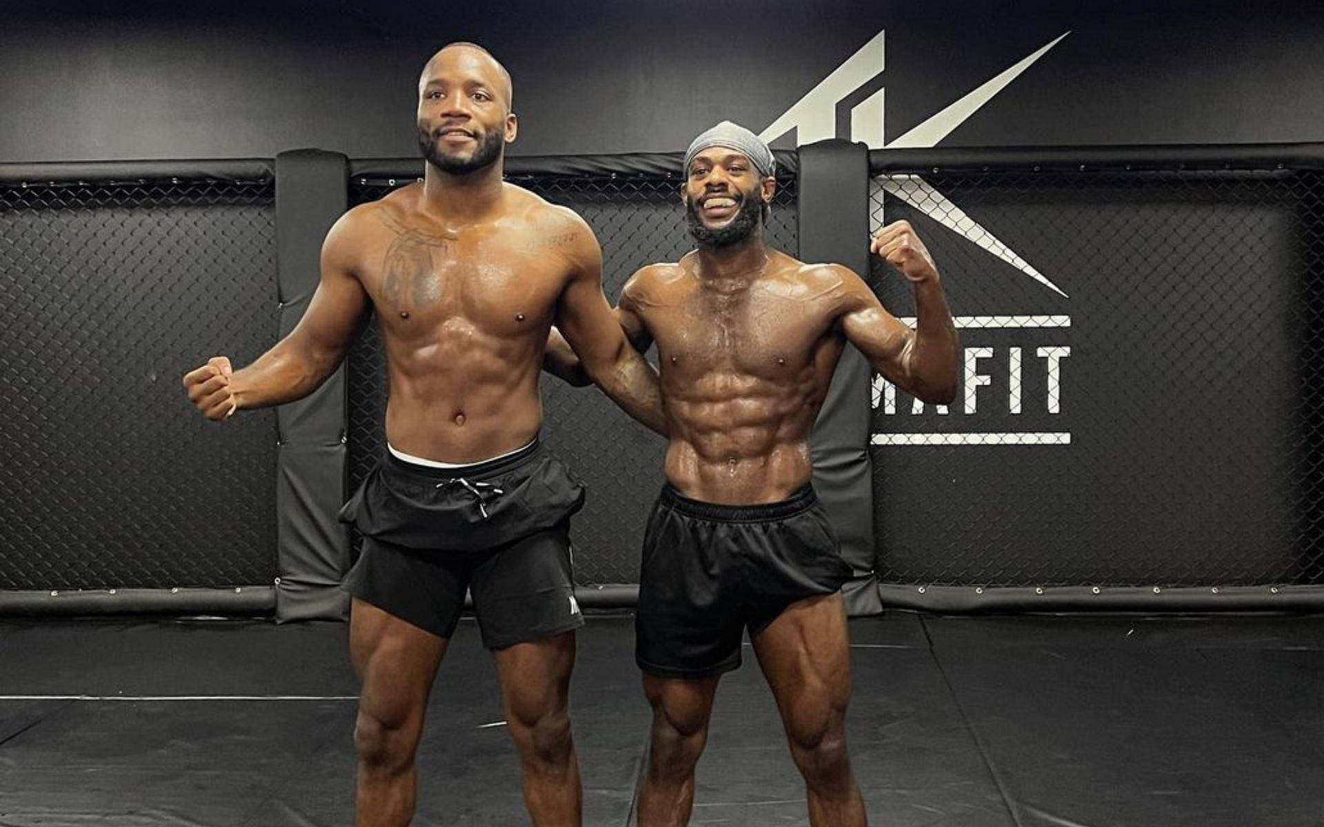 Leon Edwards And Tyron Woodley Background