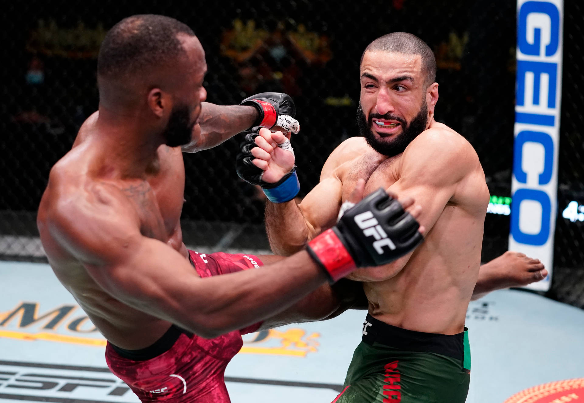 Leon Edwards Versus Belal Muhammad Background