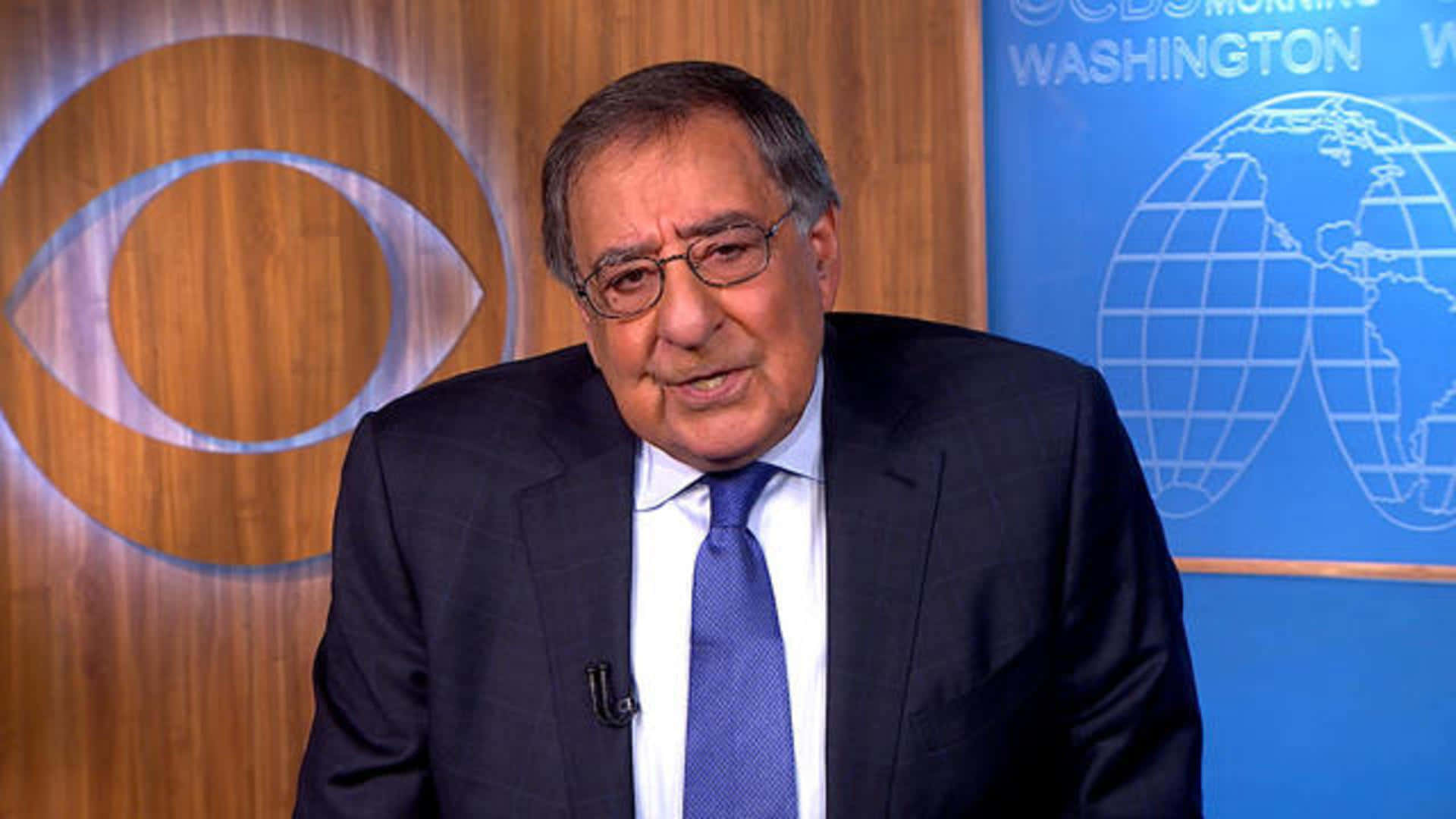 Leon Panetta During Tv Program Background