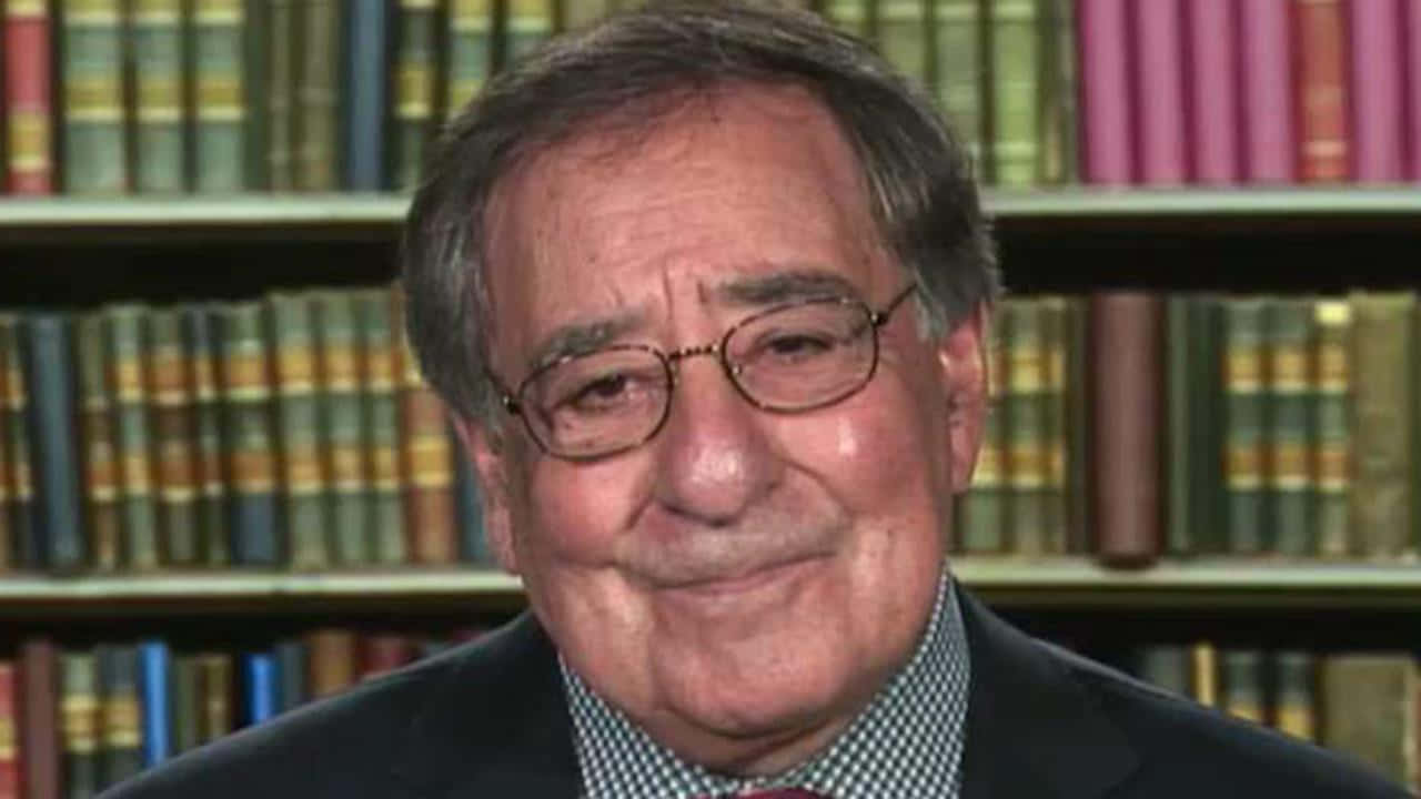 Leon Panetta Wearing Eyeglasses Background