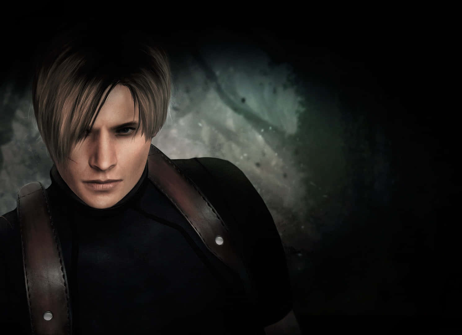 Leon S. Kennedy Bravely Facing The Unknown.