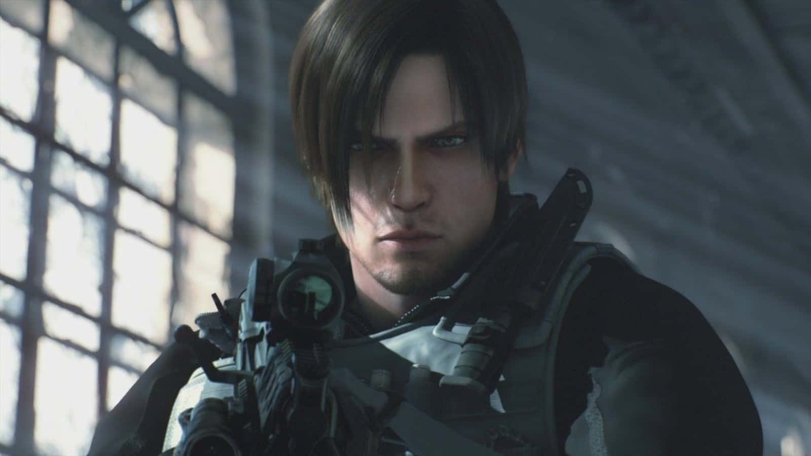 Leon S. Kennedy Engaging In Tactical Combat