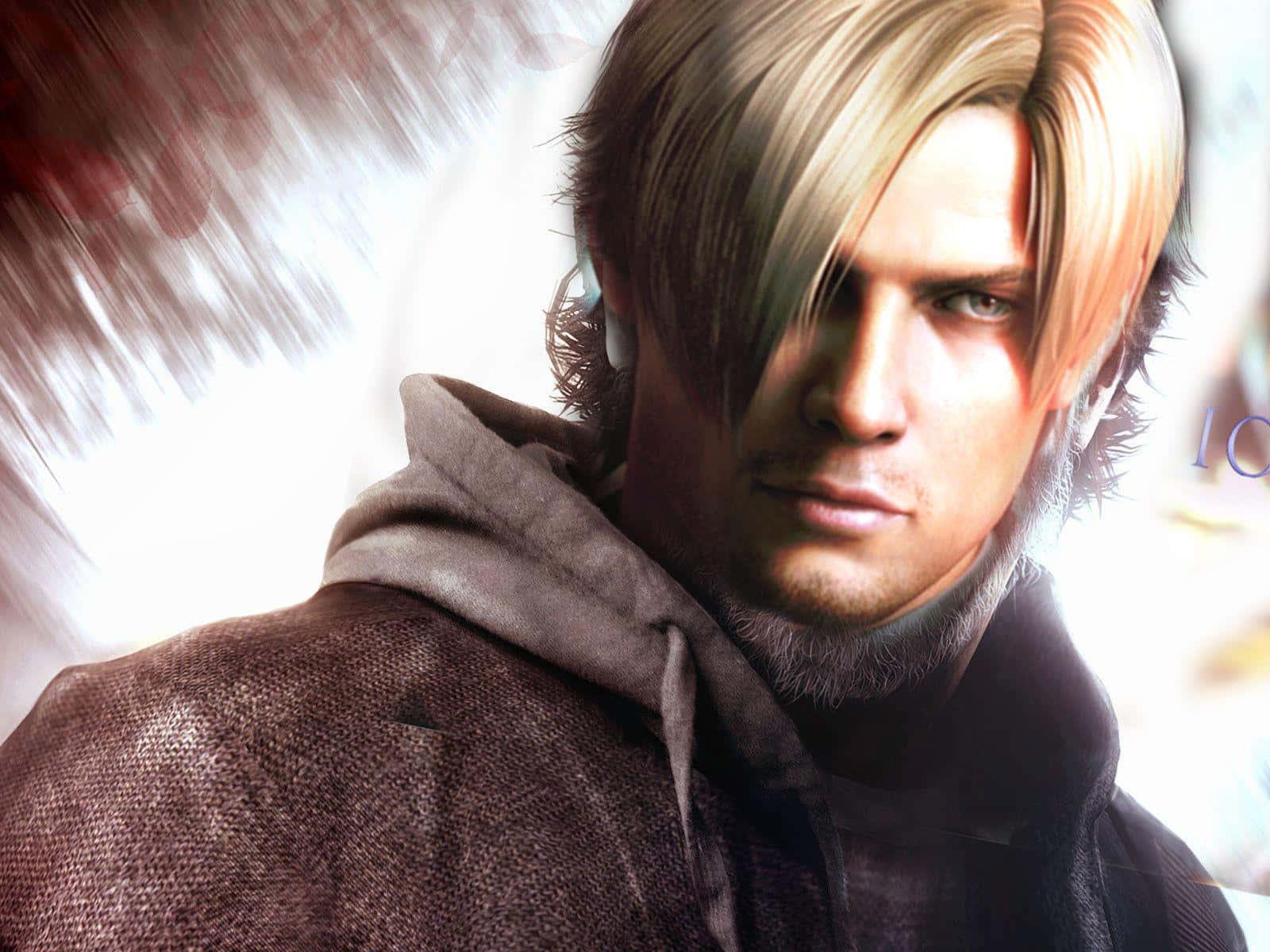 Leon S. Kennedy In Action Background