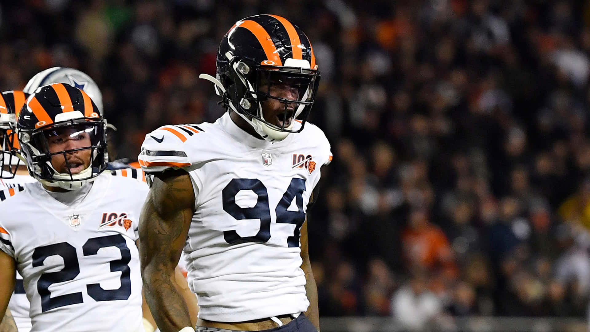 Leonard Floyd Chicago Bears Football Team Background