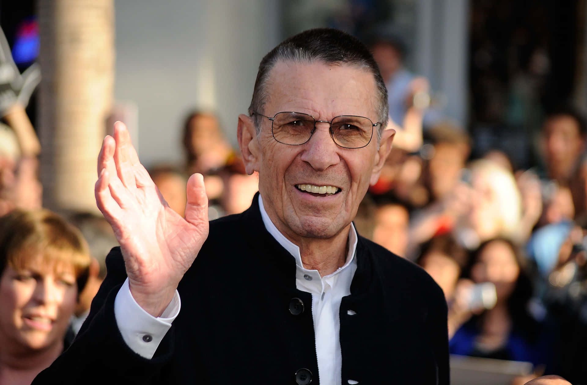 Leonard Nimoy Star Trek Los Angeles Premiere Background