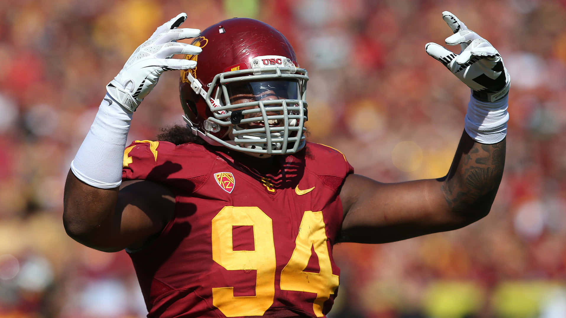 Leonard Williams American Football Field Background
