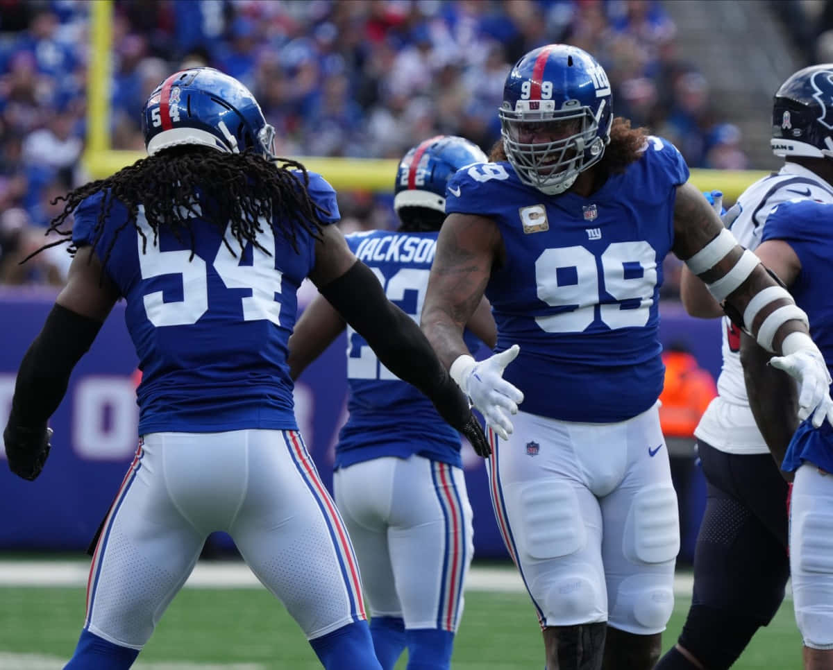 Leonard Williams American Football Match Team Background