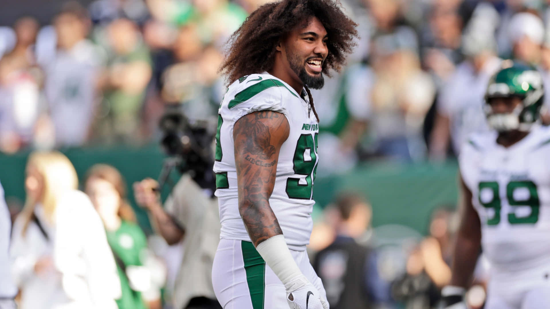 Leonard Williams Football New York Giants Background
