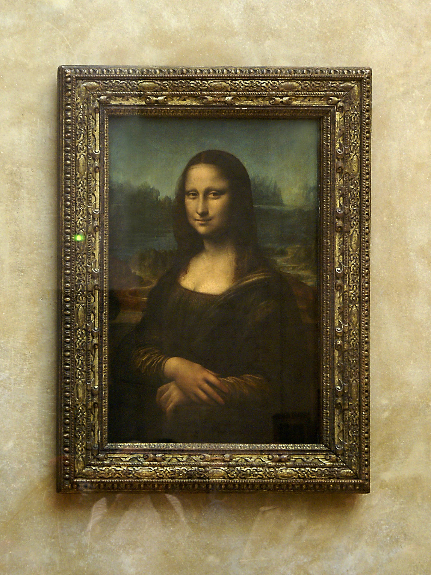 Leonardo Da Vinci Mona Lisa Painting Background