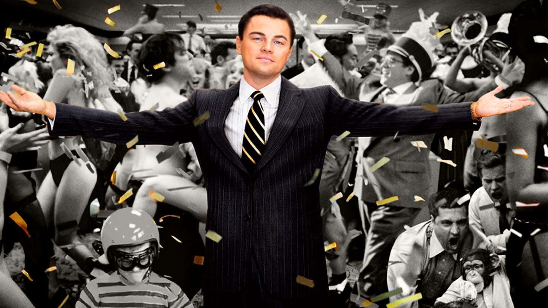 Leonardo Dicaprio In The Wolf Of Wall Street