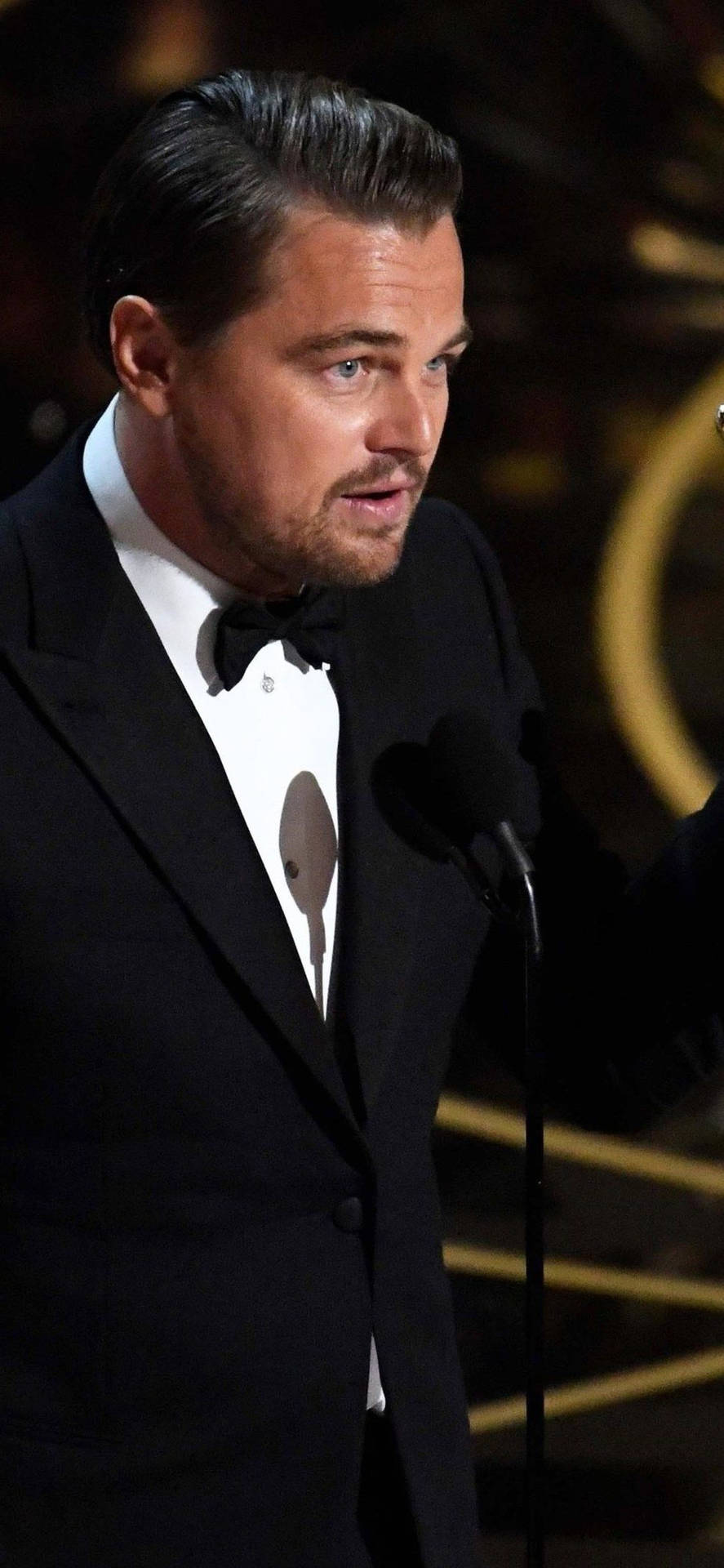 Leonardo Dicaprio Oscar Speech Background