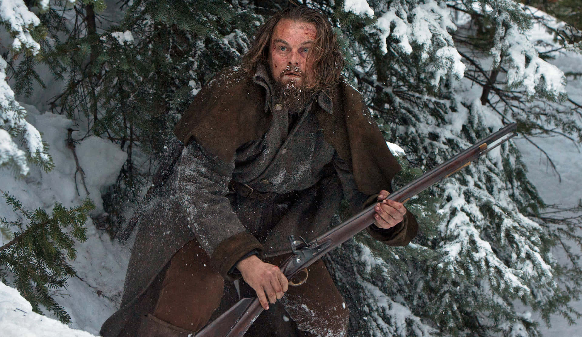 Leonardo Dicaprio's Oscar-winning Performance In The Revenant Background