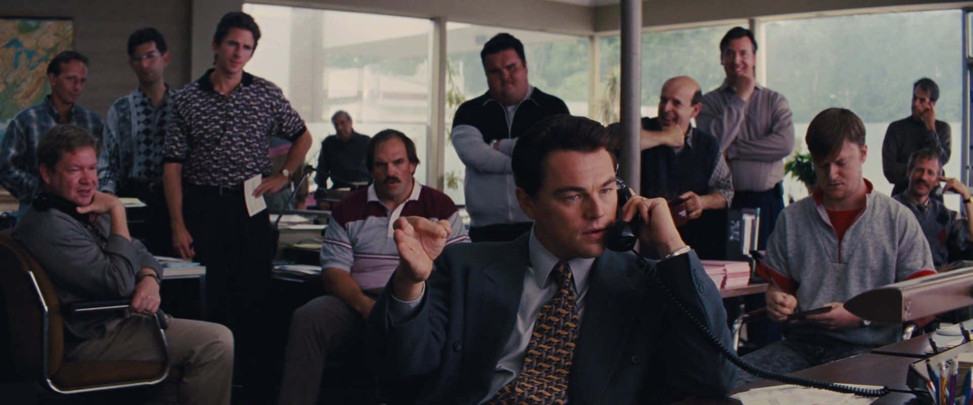 Leonardo Dicaprio Stars As Jordan Belfort In, The Wolf Of Wall Street Background