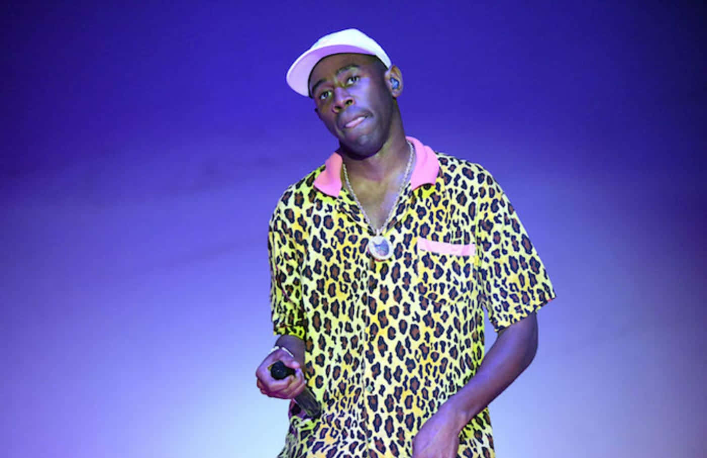 Leopard Shirt Tyler The Creator Pfp Background
