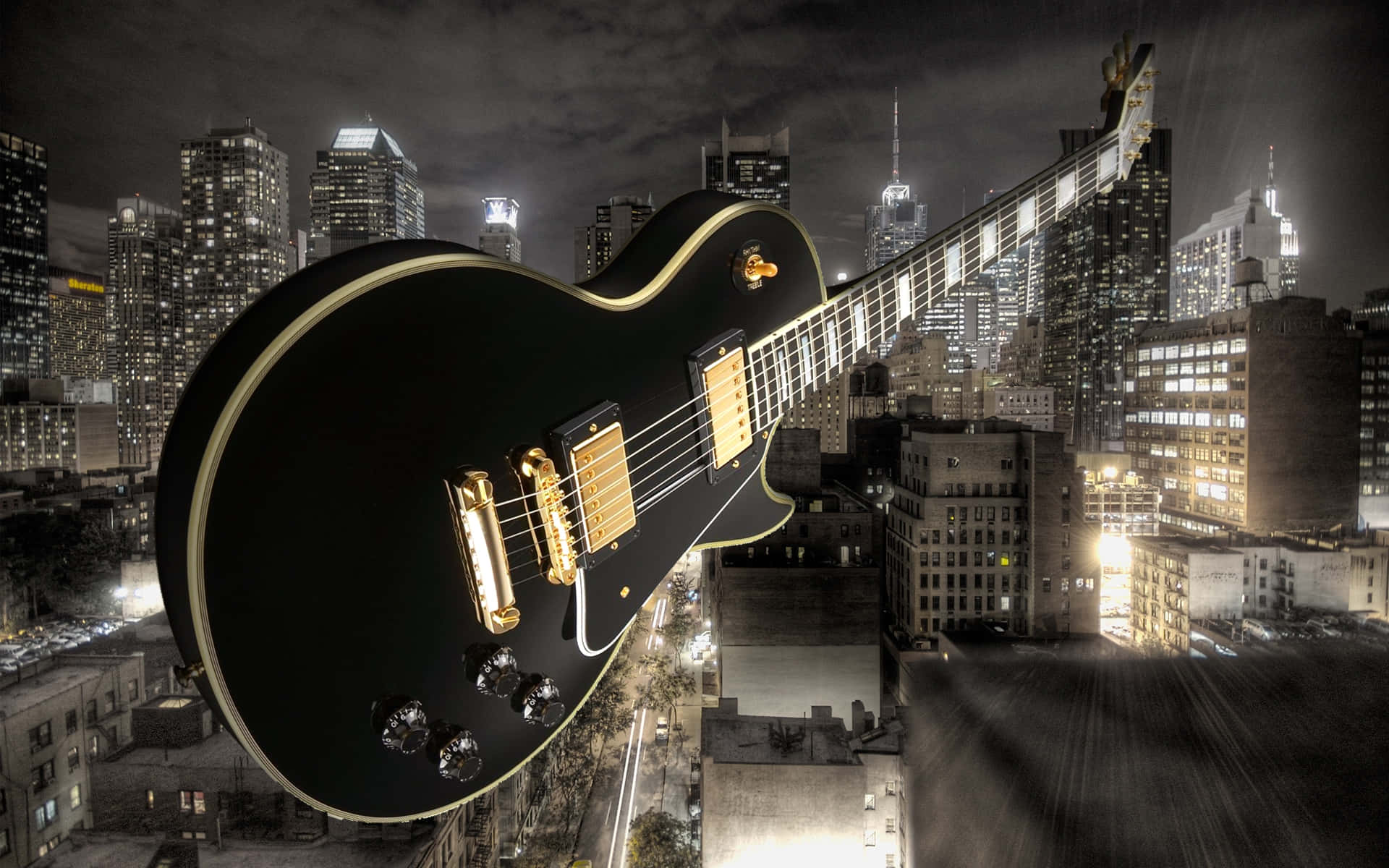 Les Paul In The City Musical Instrument