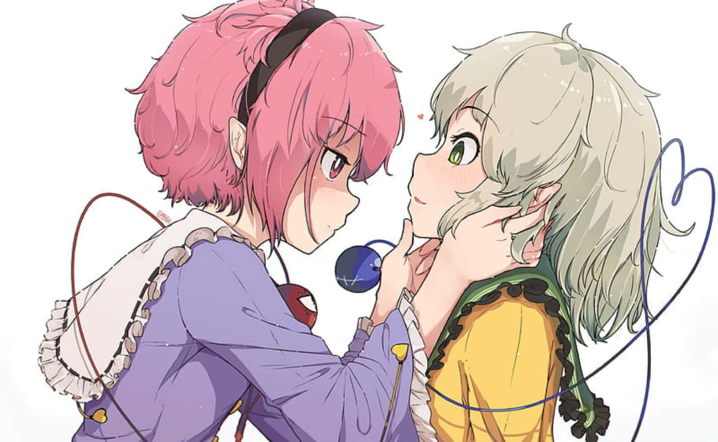 Lesbian Couple Engage In Deep Conversation