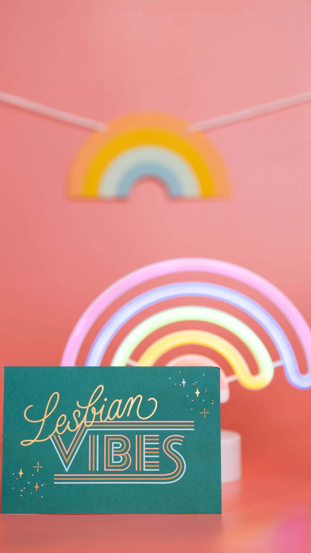 Lesbian Vibes Iphone Background