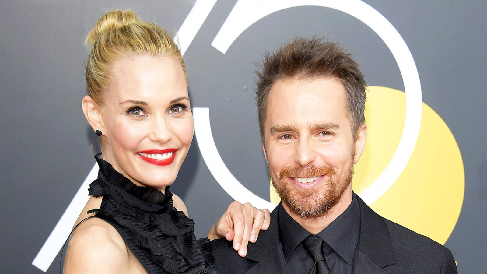 Leslie Bibb Sam Rockwell Golden Globe Awards