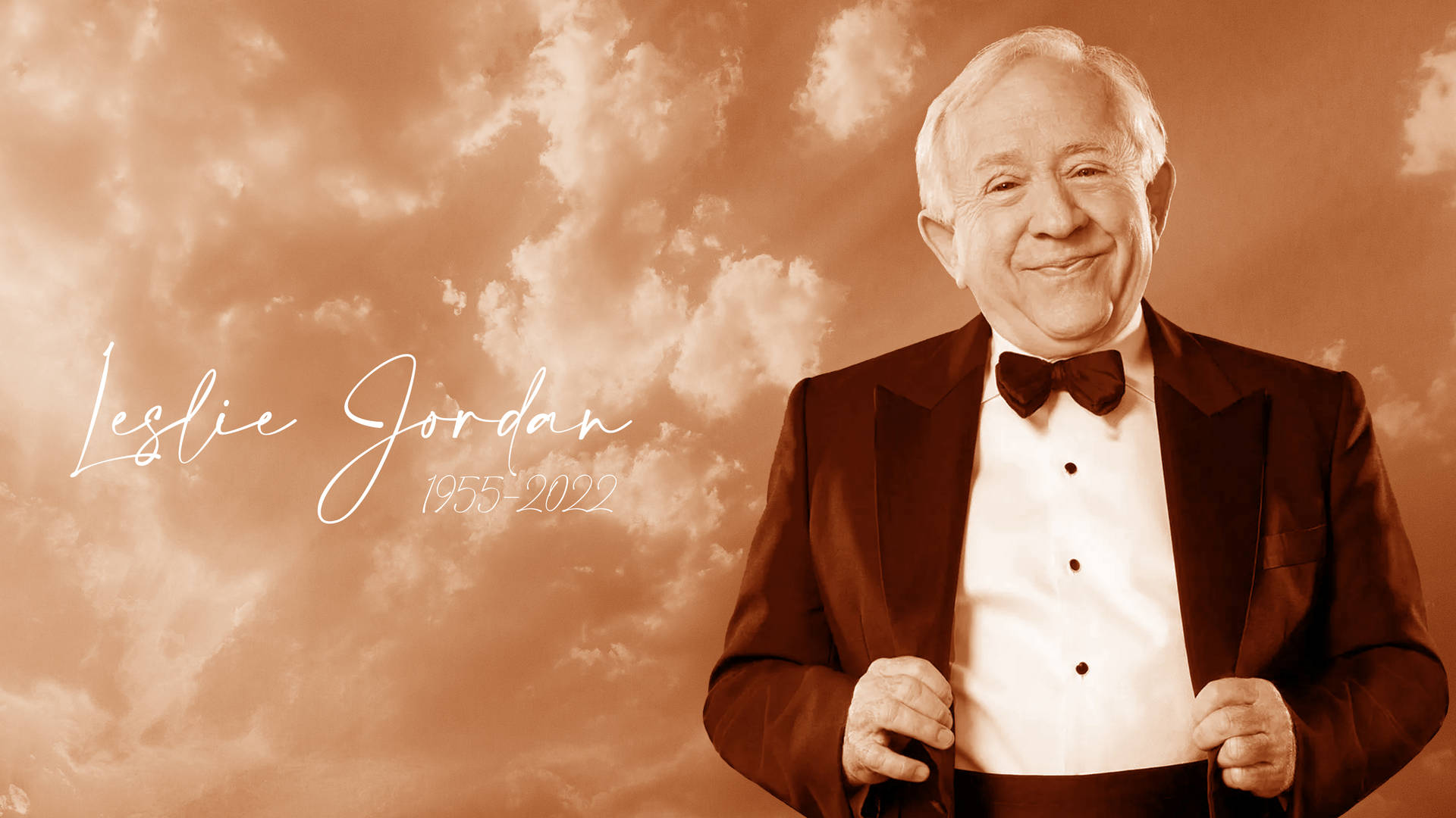 Leslie Jordan Memorial Sepia Background Background