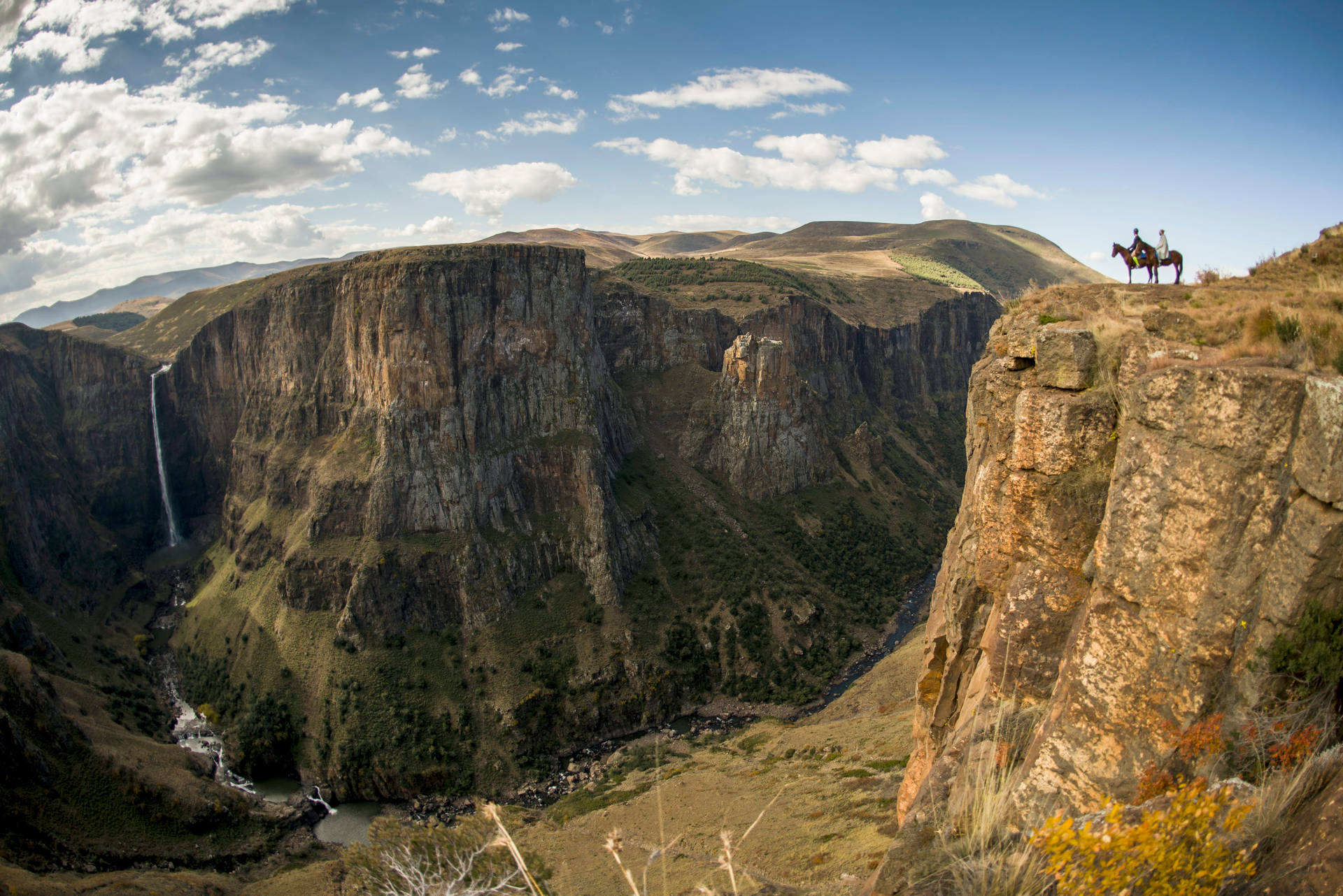 Lesotho Canyon Horses