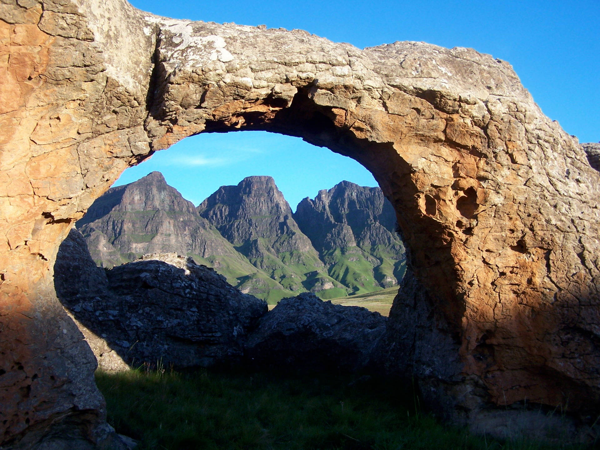 Lesotho Rocky Natural Arch