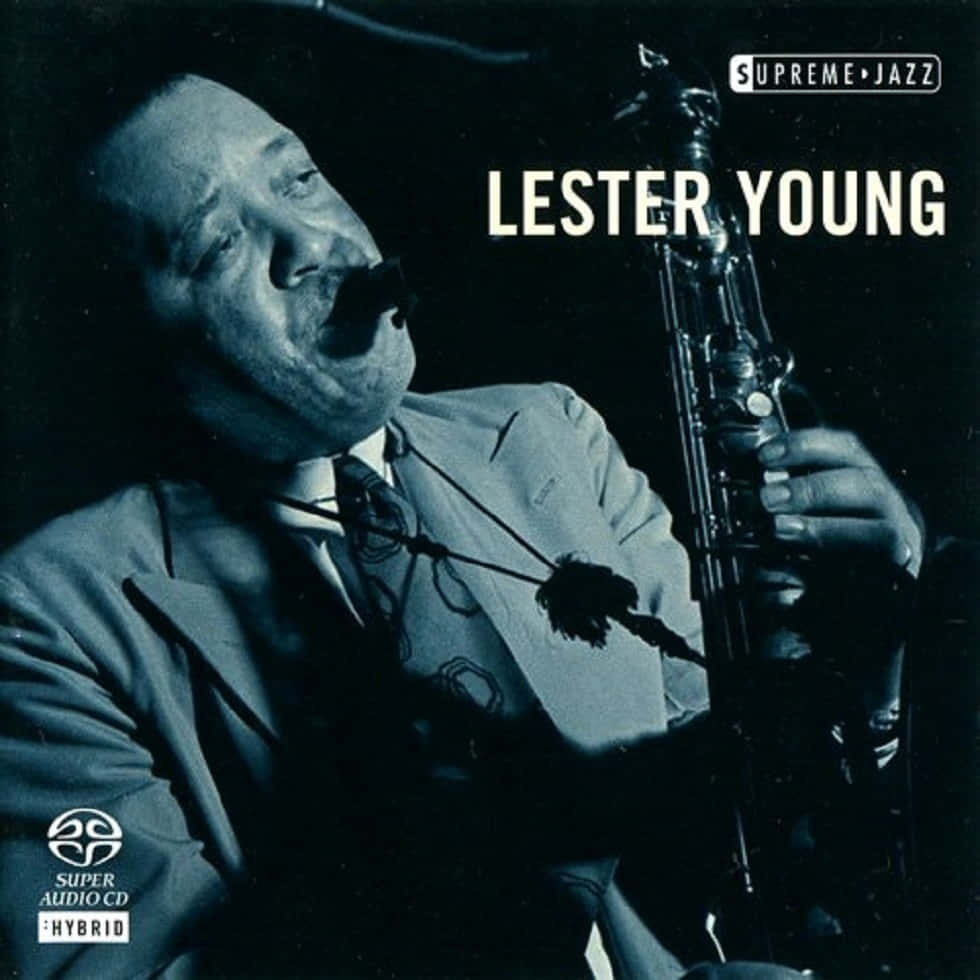 Lester Young In The Supreme Jazz Released Album Background