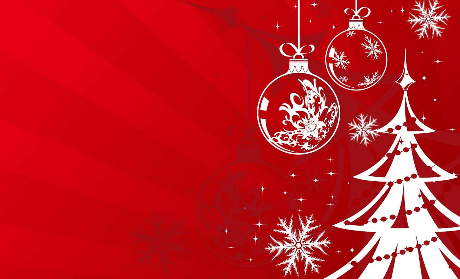 Let Christmas Fill Your Home With Red Aesthetic Joy Background