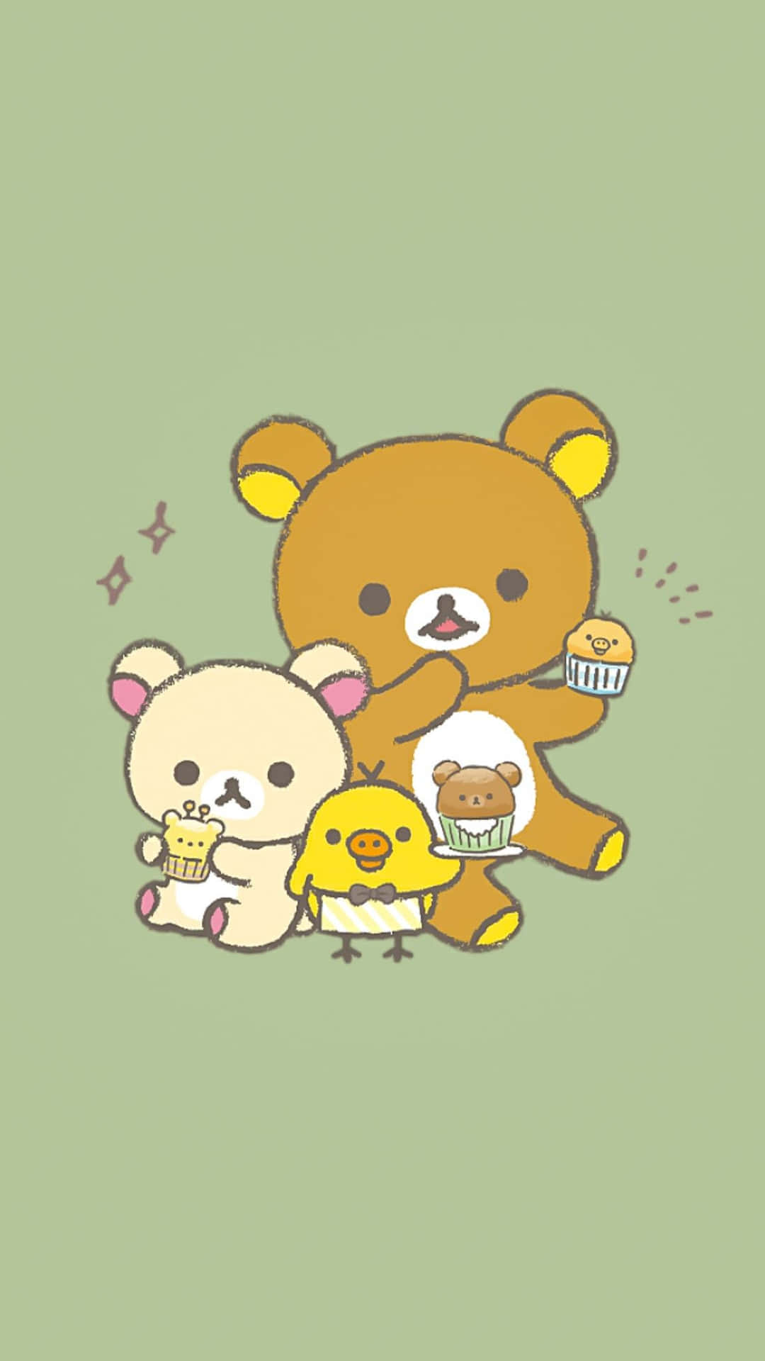 Let Cute Rilakkuma Accompany You Through Your Day Background