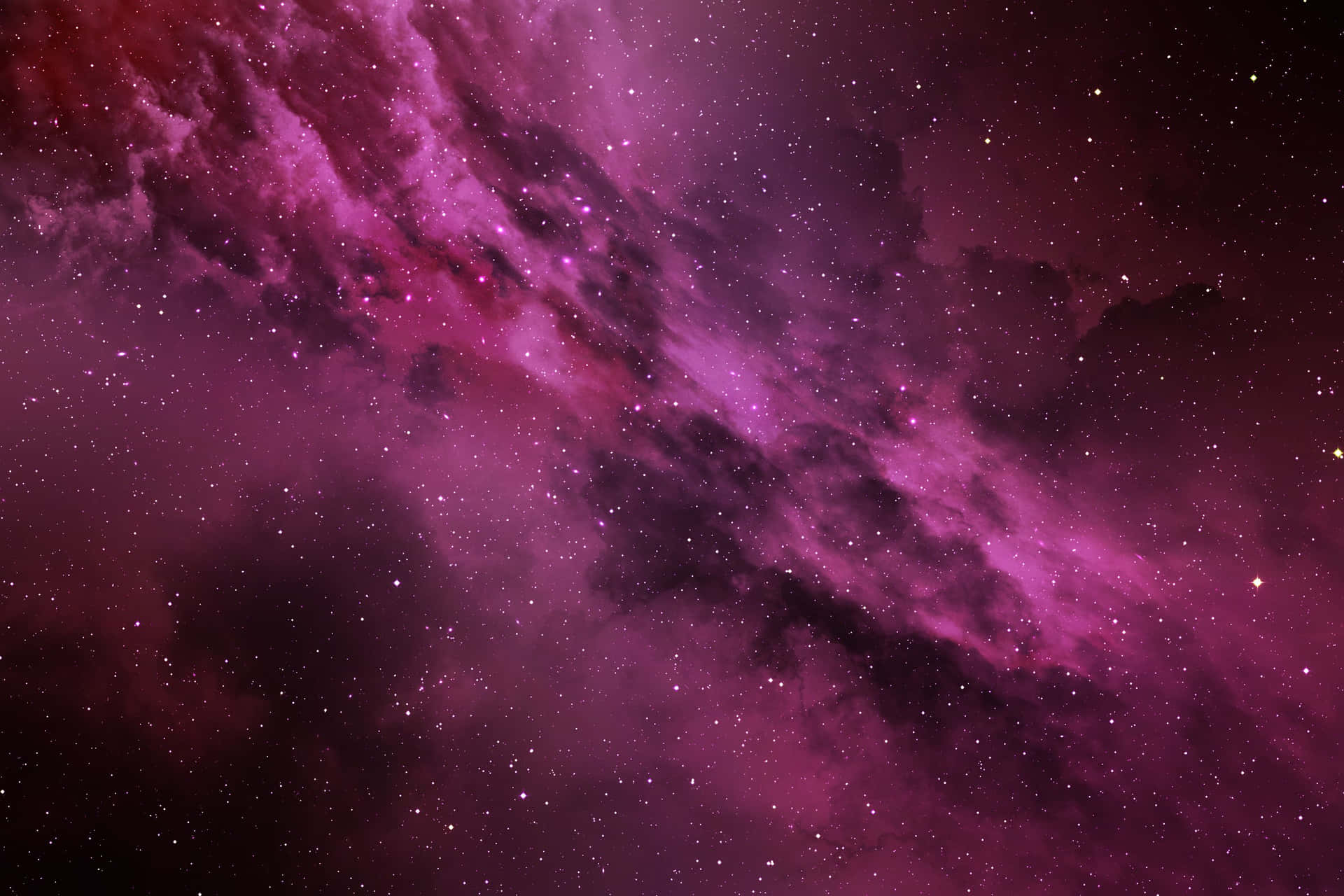Let Go Of Your Worries And Be Free In The Tranquil Pink Space Background