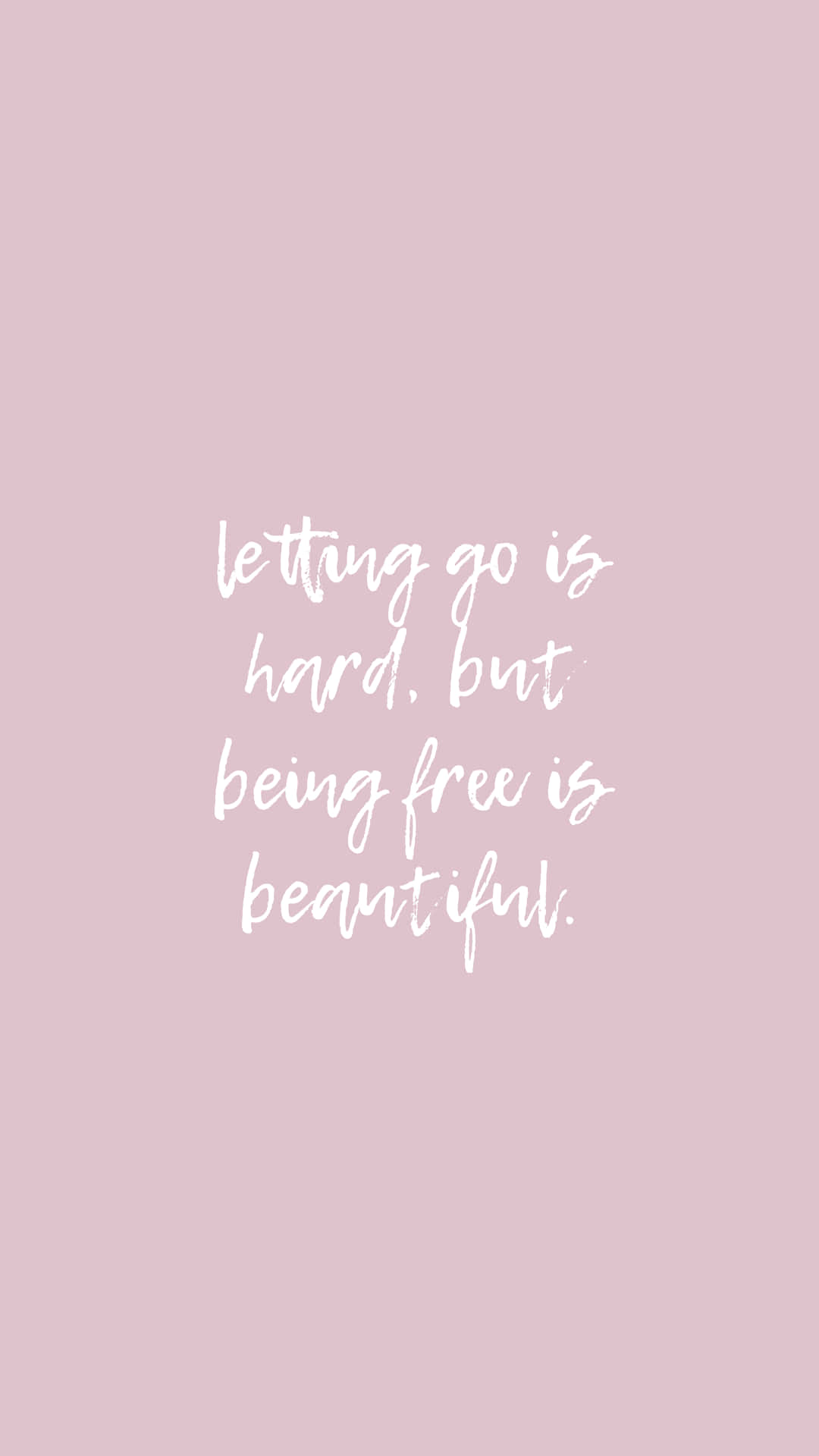 Let Go Quote Background