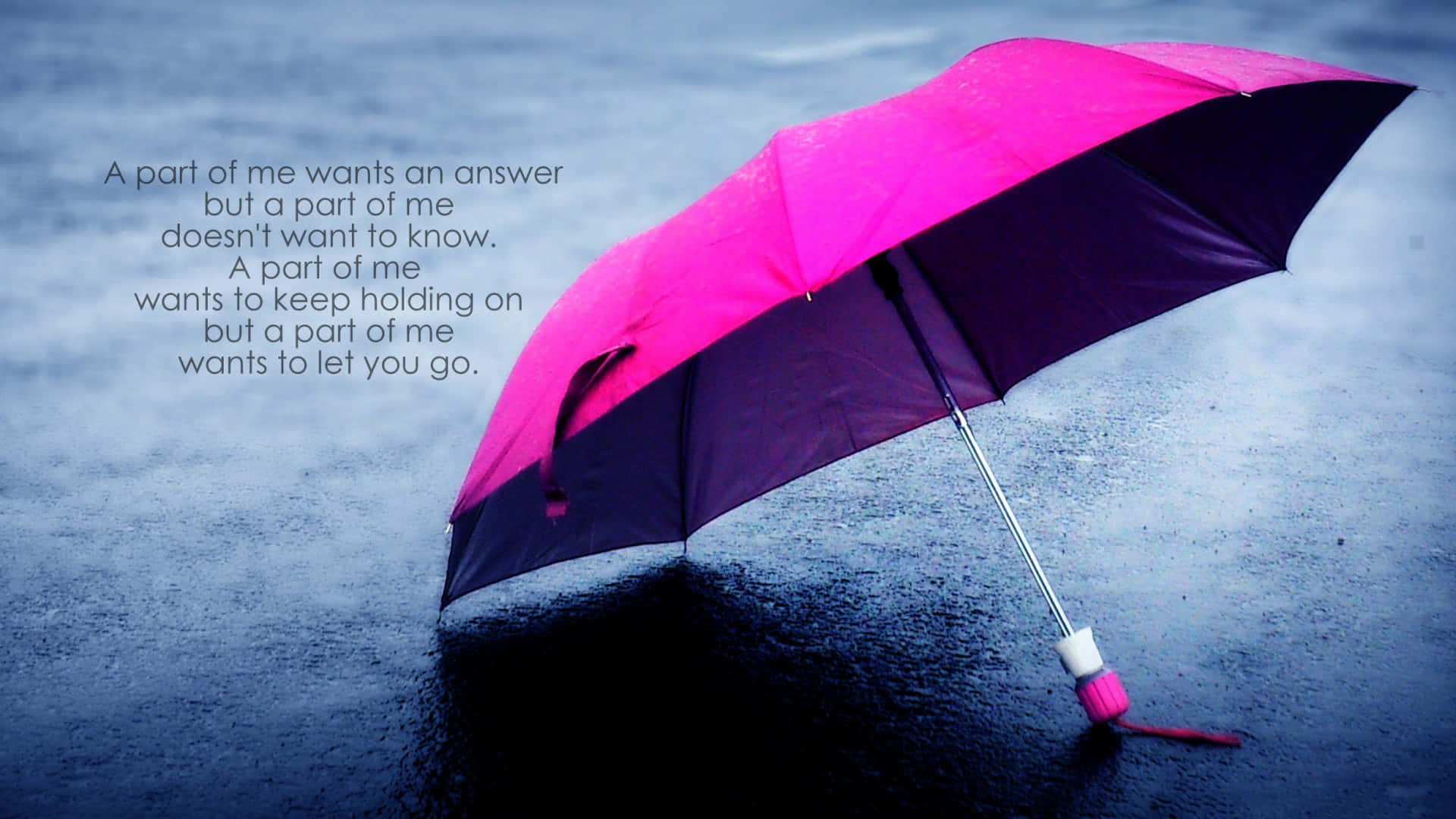 Let Go Umbrella Background