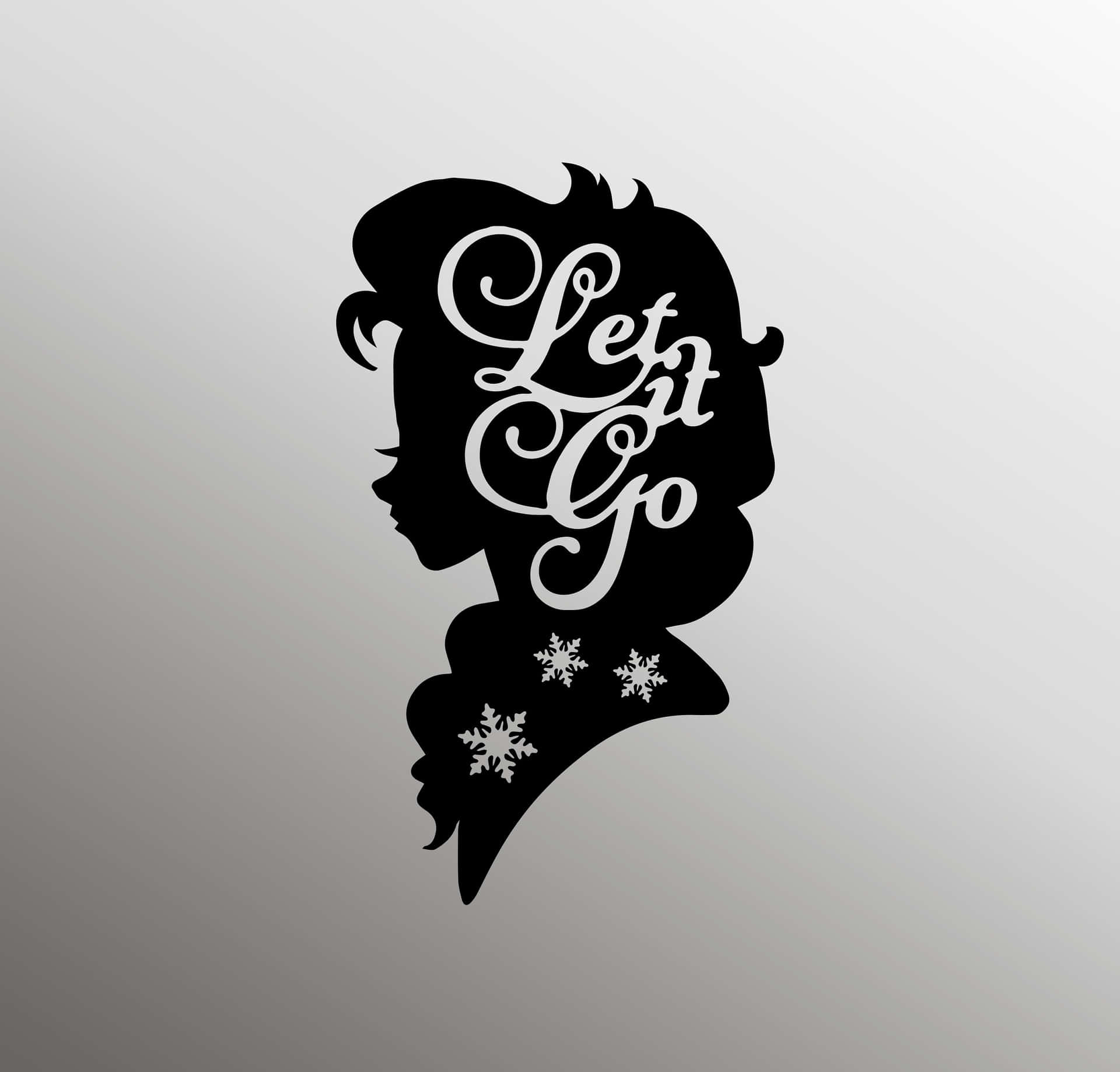 Let It Go Elsa Silhouette
