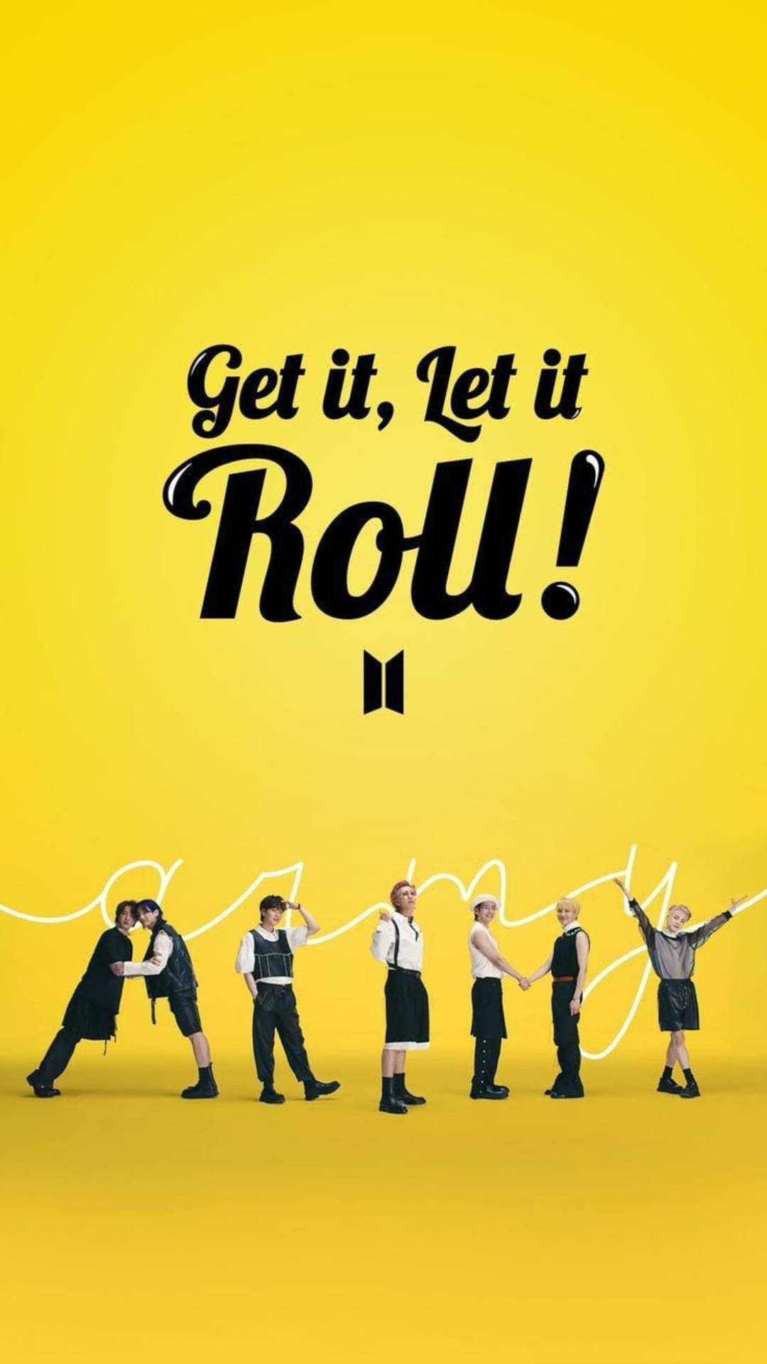 Let It Roll Bts Butter Army Edit Background