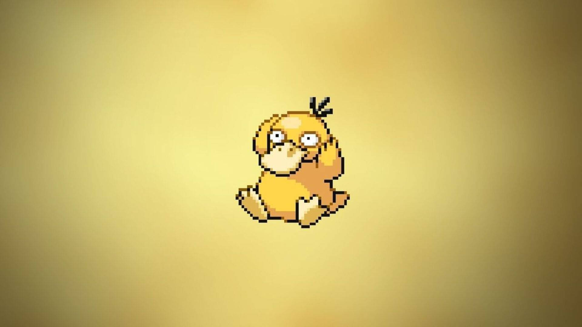 Let Psyduck Use Its Psychic Ability And Lead You On A Virtual Journey Background