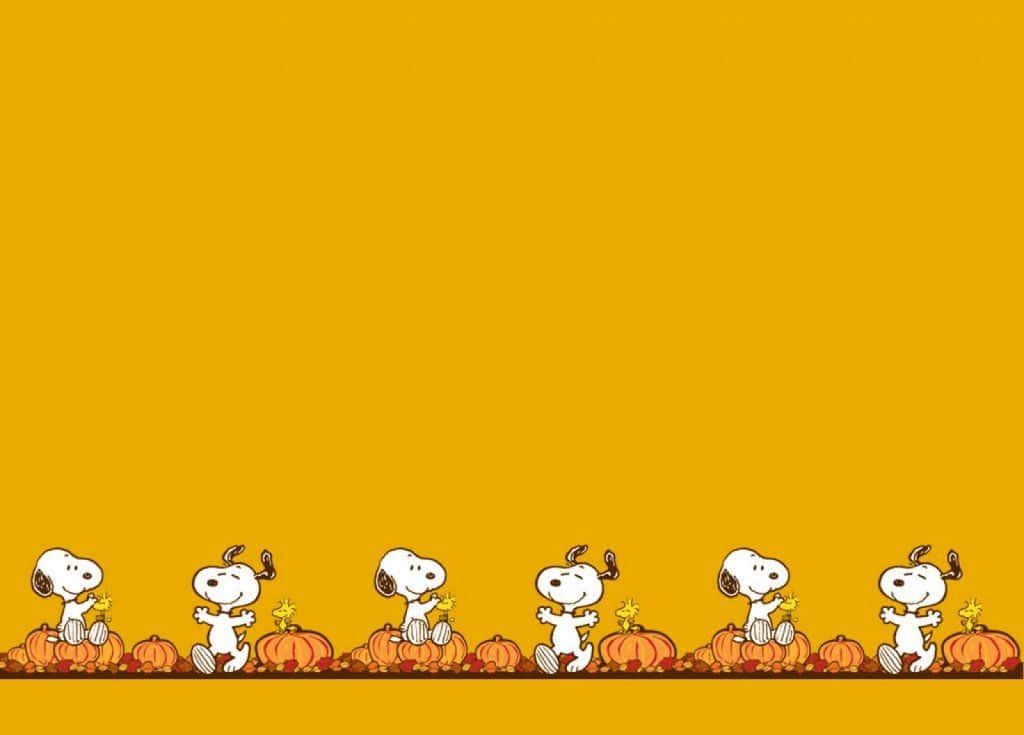Let's Celebrate Thanksgiving With Snoopy!