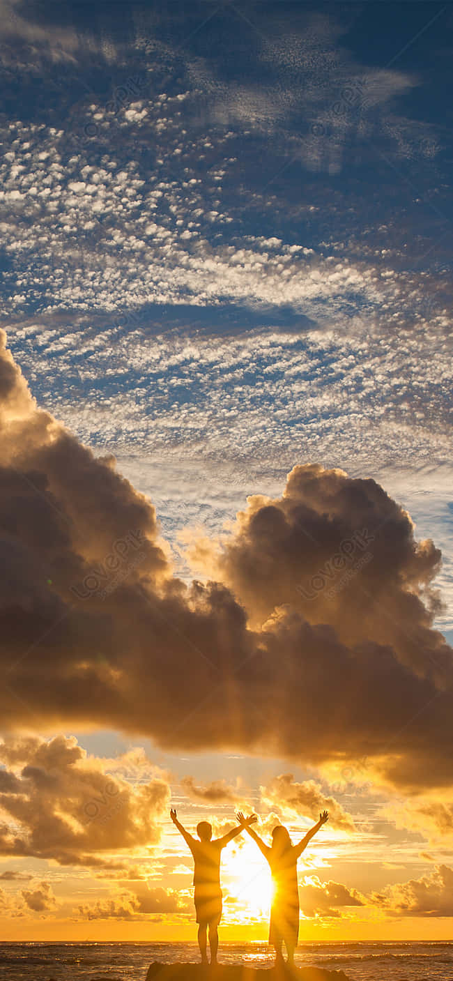 Let's Enjoy An Unforgettable Hawaii Sunset Background