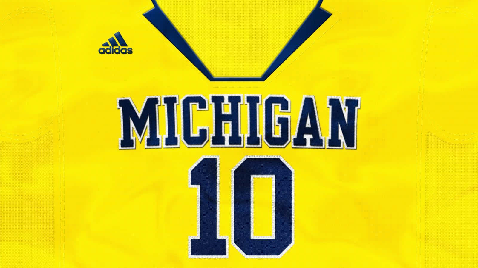 Let's Go Blue! Michigan Wolverines Football Team Background