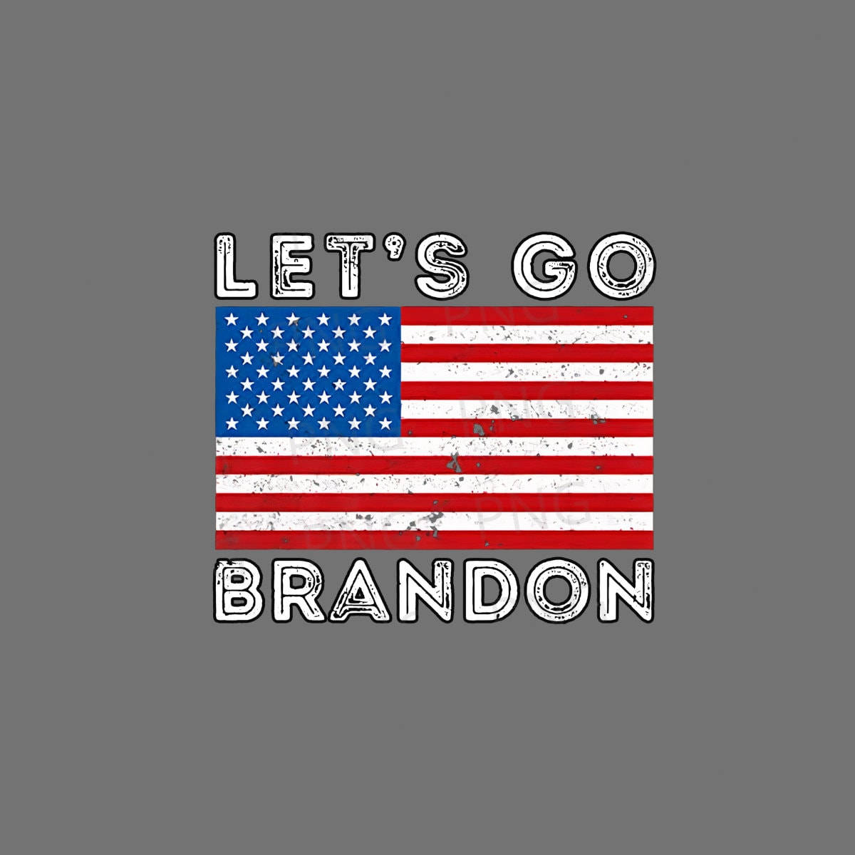 Let's Go Brandon Gray Digital Art Background